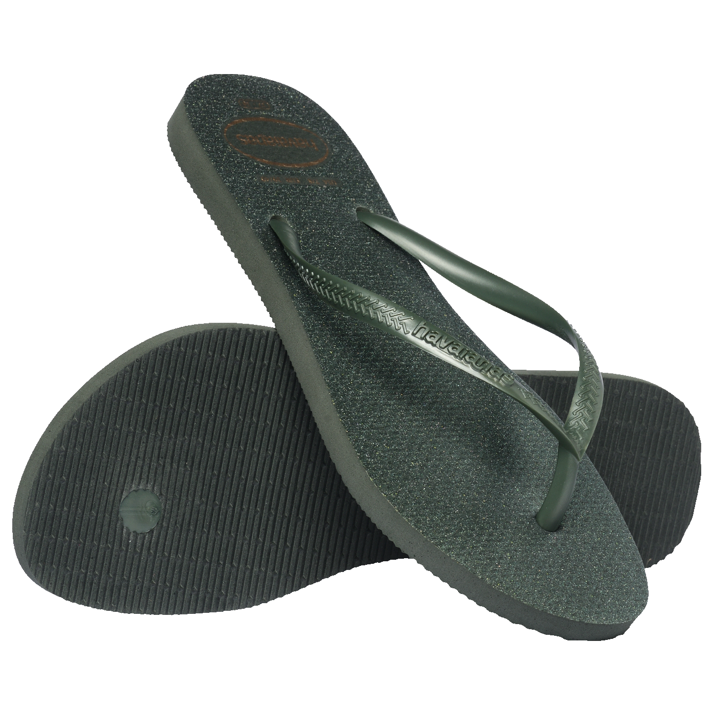 Havaianas Slim Gloss Verde Olive