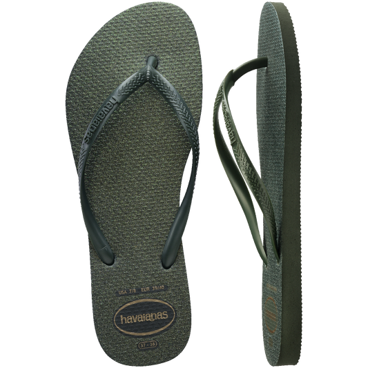 Havaianas Slim Gloss Verde Olive