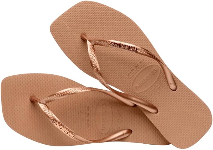 Havaianas Slim Square Logo Metallic