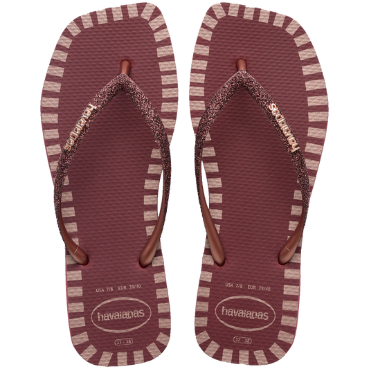 Havaianas Slim Square Glitter Contour