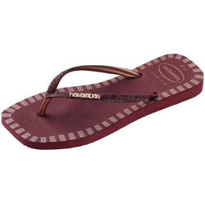 Havaianas Slim Square Glitter Contour