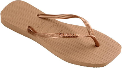 Havaianas Slim Square Logo Metallic