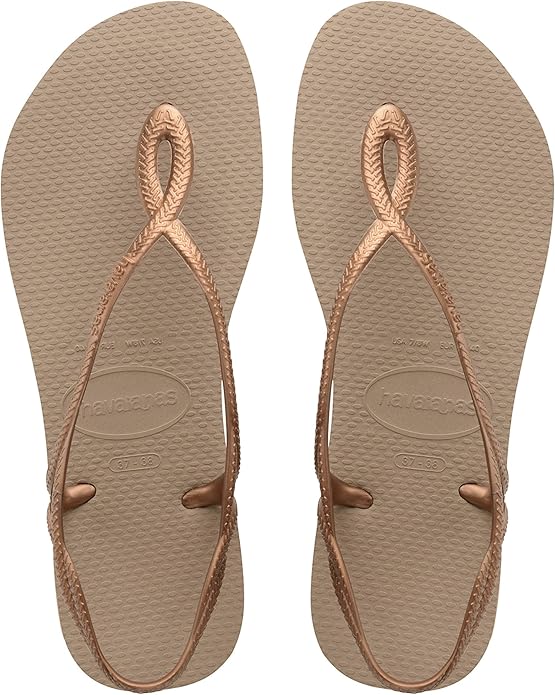 Rasteirinha Havaianas Luna Rose Gold