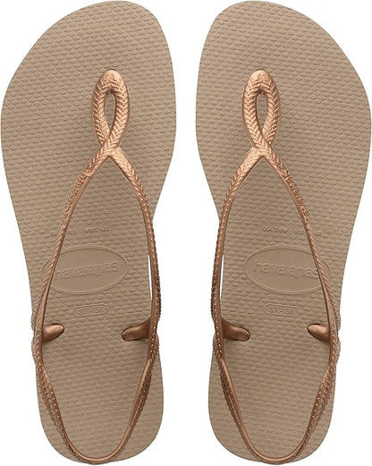 Rasteirinha Havaianas Luna Rose Gold