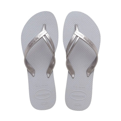 Chinelo Havaianas Elegance Cinza Gelo