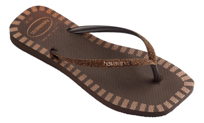 Havaianas Slim Square Glitter Contour